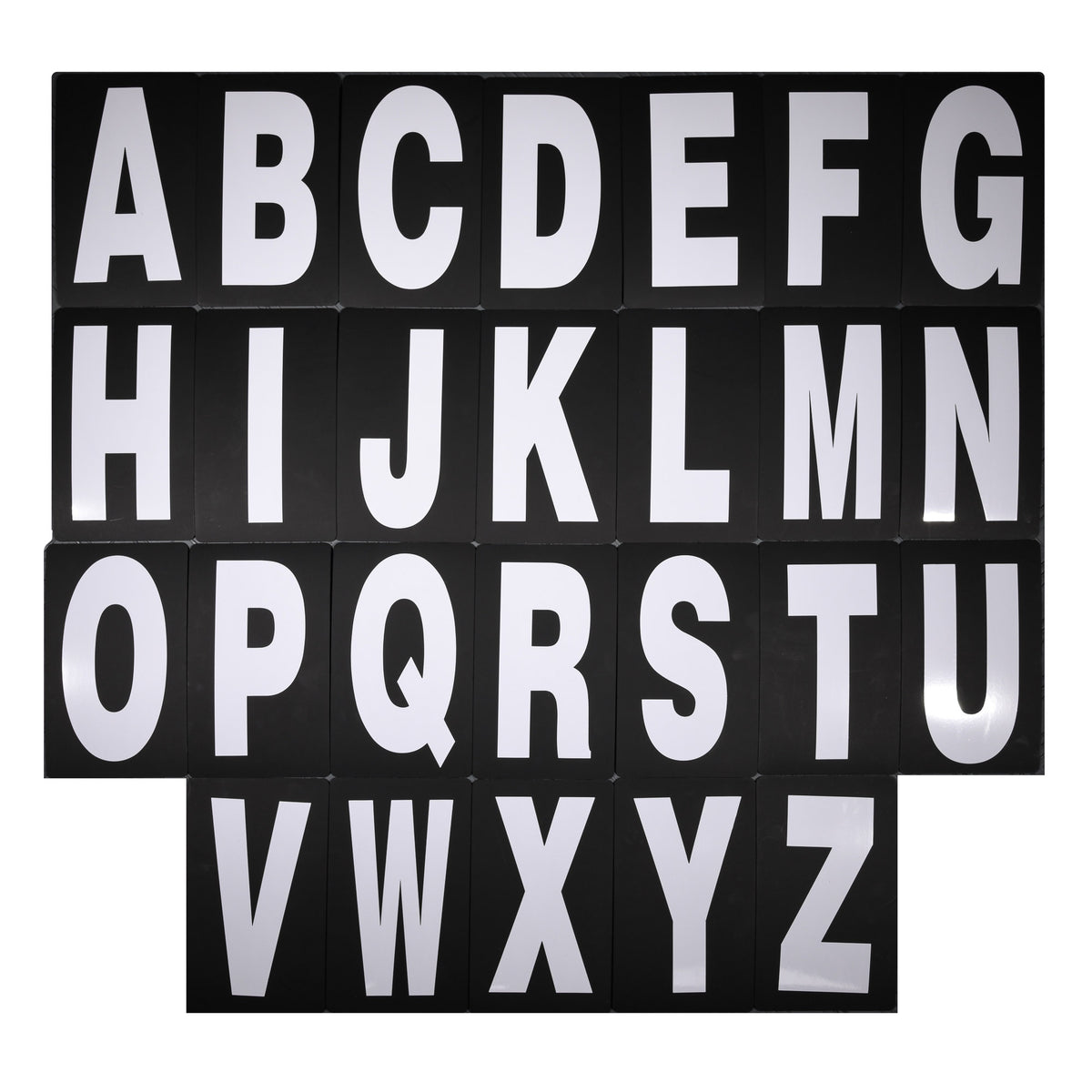 BikeTek Pit Board Letter Kit White 26 Piece