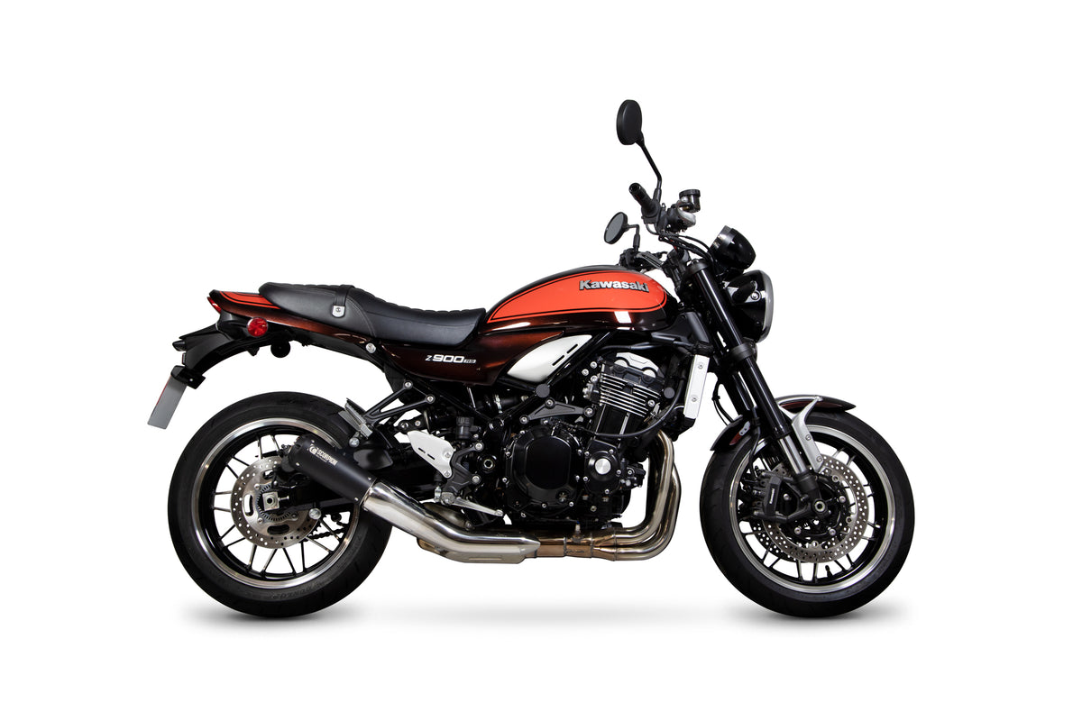 Kawasaki Z 900RS / RS Café (2018–2024) Scorpion Exhaust Red Power Slip-on - Black Ceramic