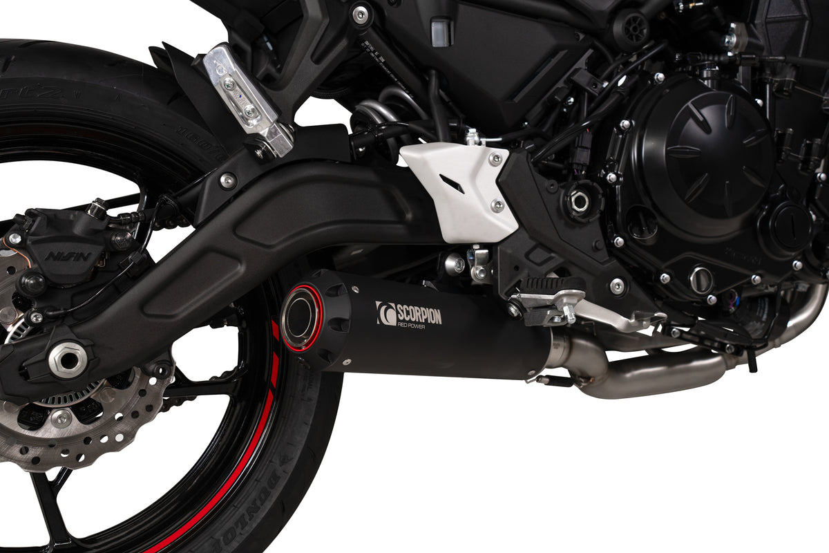 Kawasaki Z 650 (2020–2025) Scorpion Exhaust Red Power Full System - Black Ceramic