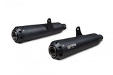 Royal Enfield Continental GT 650 (2019-2024) Scorpion Exhaust Serket Slip-On Pair - Black Ceramic