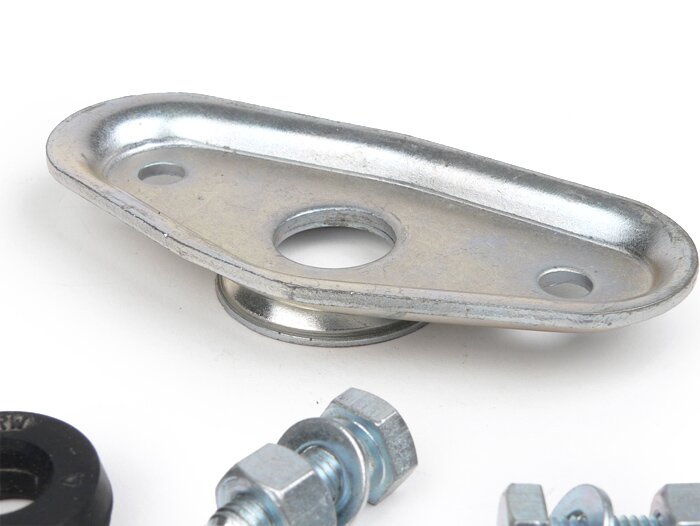 Vespa PX PE T5 125-200cc Front Shock Top Rubber Mount Plate & Silent Rubbers