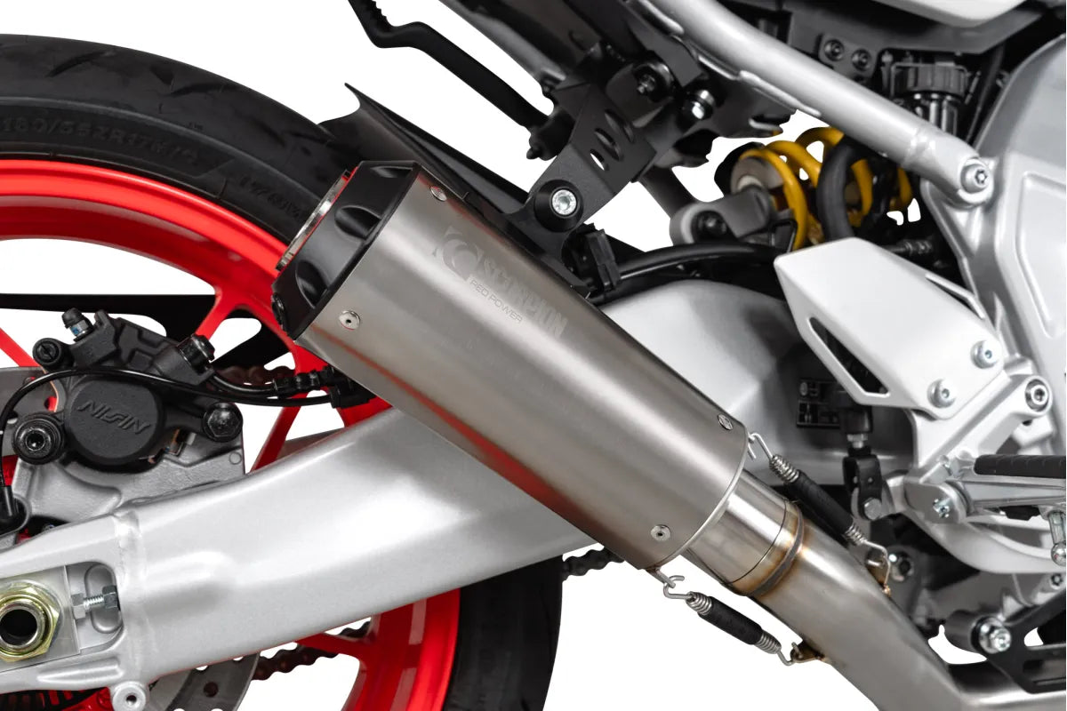Yamaha XSR 900 GP (2024-2026) SCORPION Exhaust Red Power Full System – Titanium