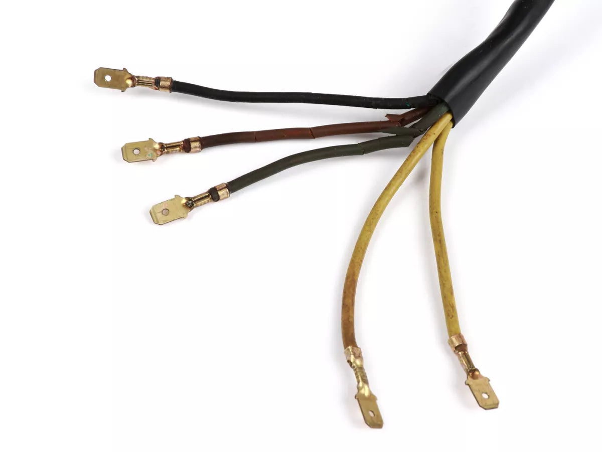 Vespa PX P125X P150X Stator 12V AC Points with voltage regulator with battery/signals 2 x yellow cable -Piaggio/Ducati NOS