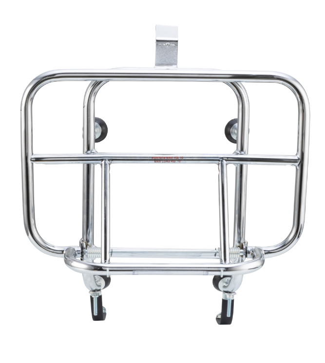 Piaggio Vespa GTS GT GTV LX Front Carrier - Chrome