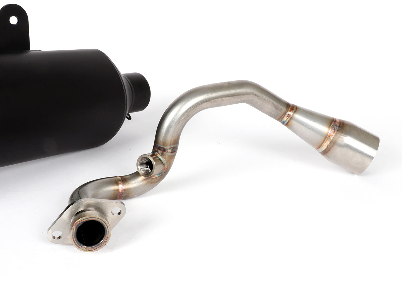 Vespa GTS 125 150 Super IGET (ZAPMA31 ZAPMA32) POLINI Racing Slip On Exhaust (Euro 4, 2016-) without catalytic converter