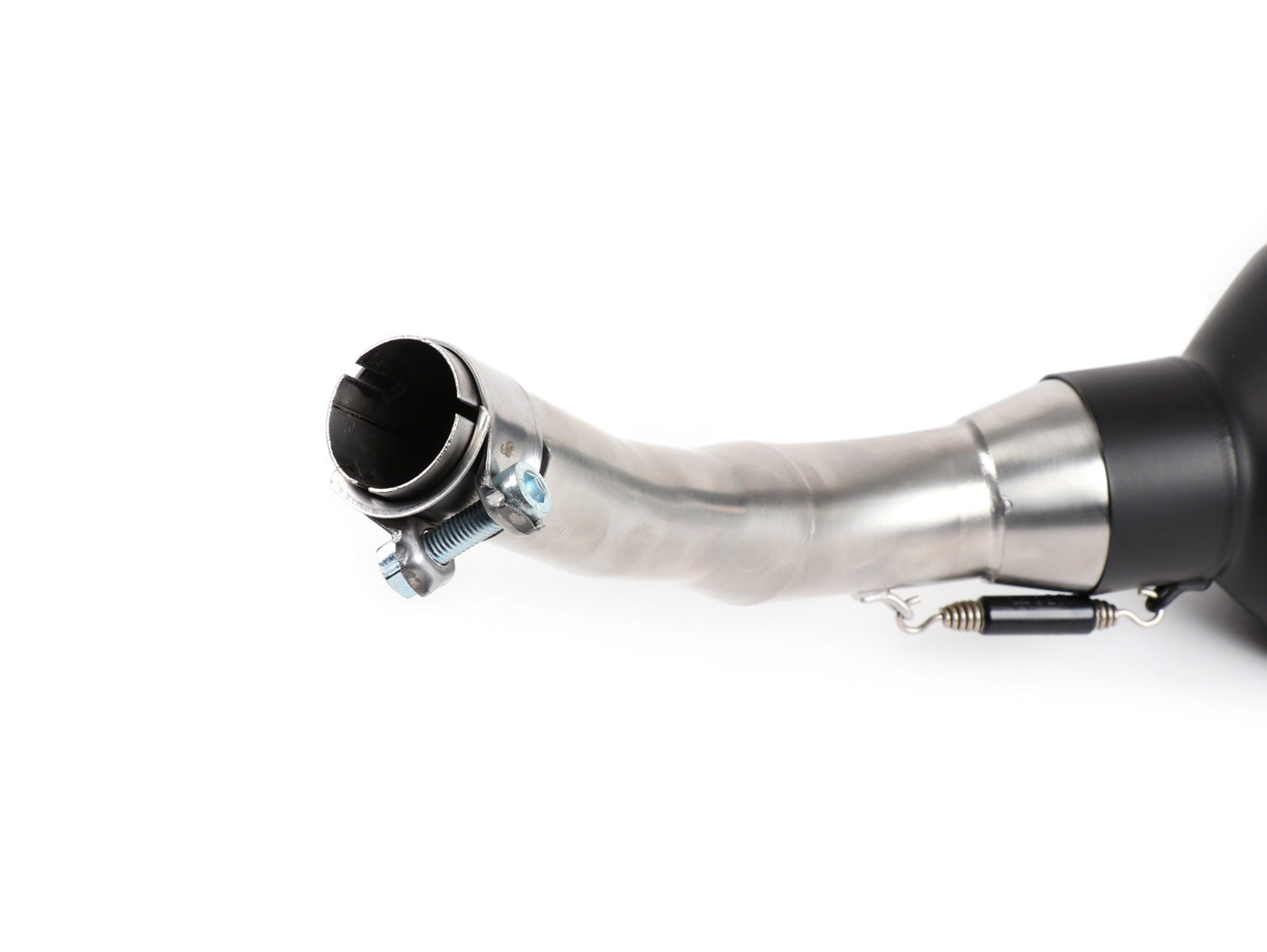 Vespa GTS 300 i.e SUPER (ZAPMA33) POLINI Racing Slip On Exhaust (Euro 4, 2016-) aluminium (black)