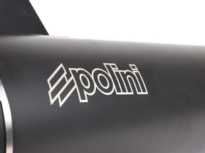 Vespa GTS 300 i.e SUPER (ZAPMA33) POLINI Racing Slip On Exhaust (Euro 4, 2016-) aluminium (black)
