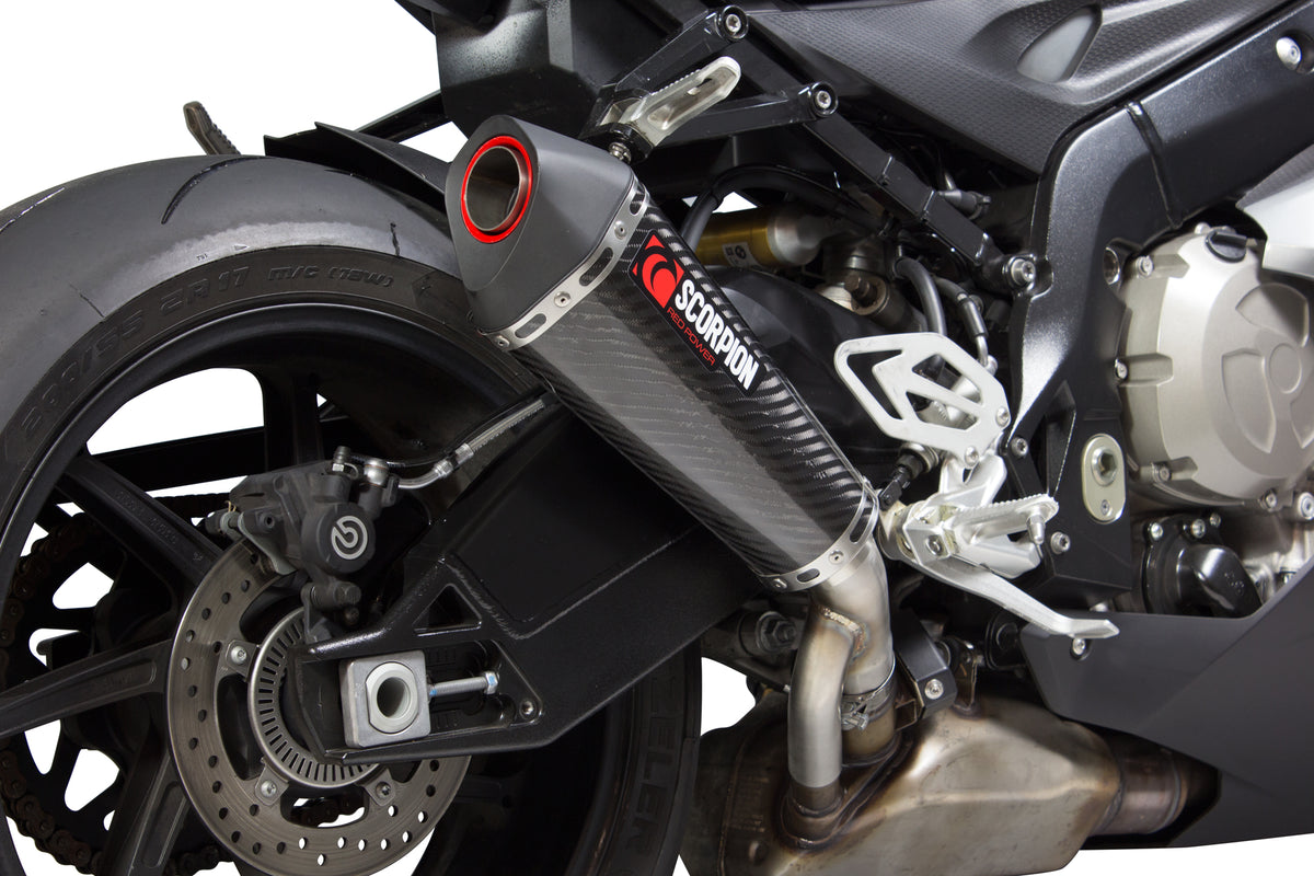BMW S1000 RR (2017–2018) Scorpion Exhaust Serket Taper Slip-on - Carbon Fibre