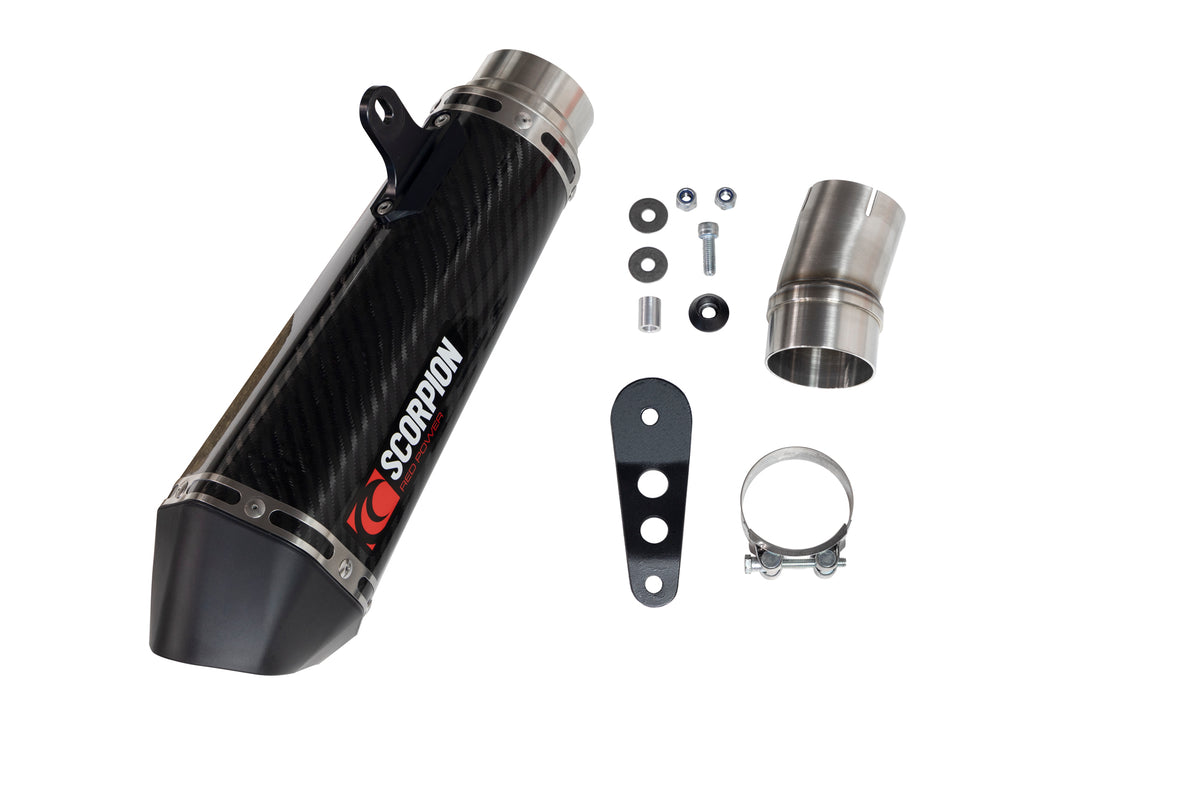 BMW M1000 R (2023–2024) Scorpion Exhaust Serket Taper Slip-on - Carbon Fibre