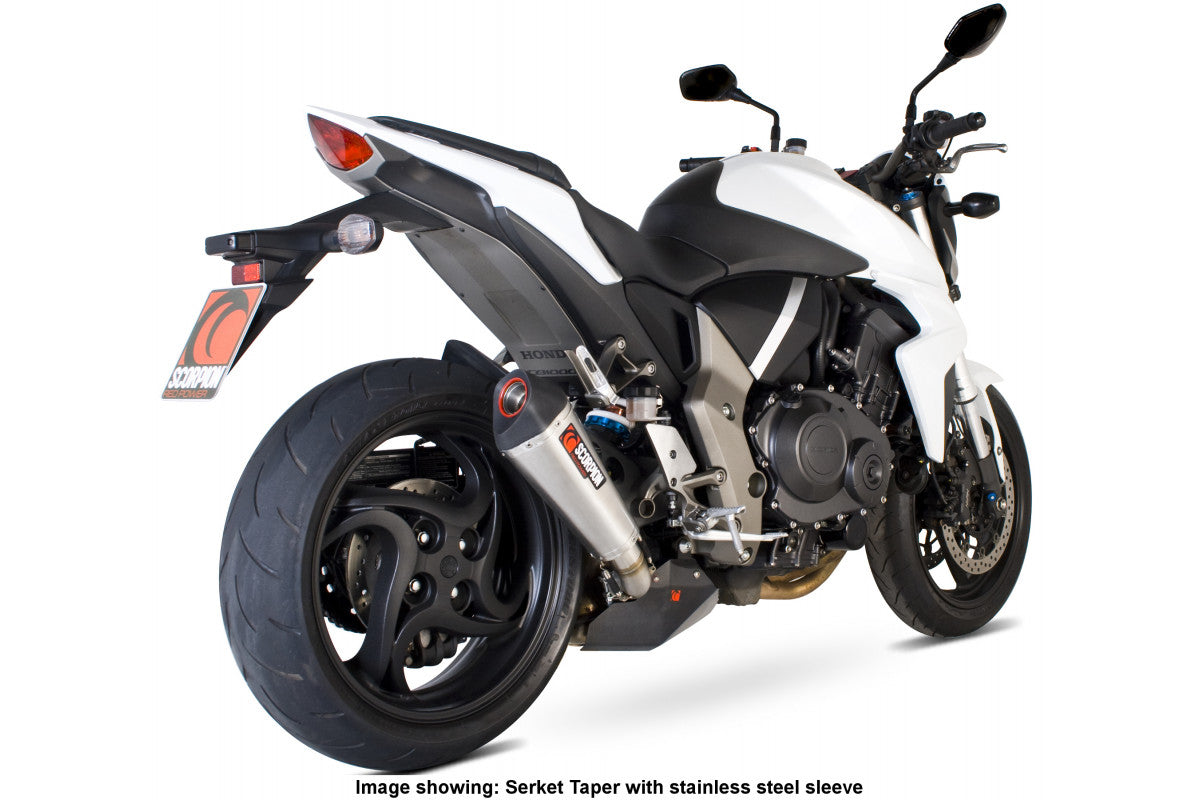 Honda CB 1000 R (2008–2017) Scorpion Exhaust Serket Taper Slip-on - Titanium