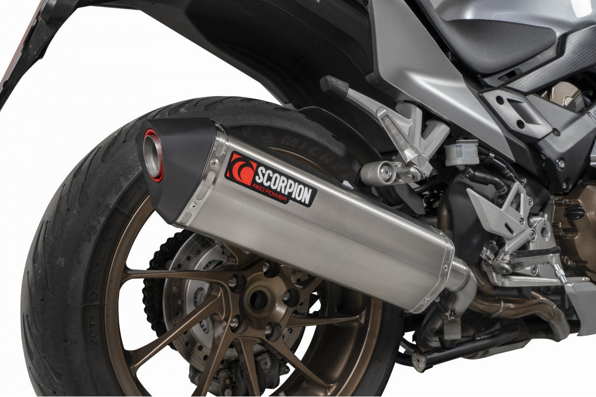 Honda VFR 800F (2014–2020) Scorpion Exhaust Serket Parallel Slip-on - Titanium