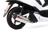 Honda PCX 125 (2014-2016) SCORPION Exhaust Serket Full System – Brushed Stainless Steel