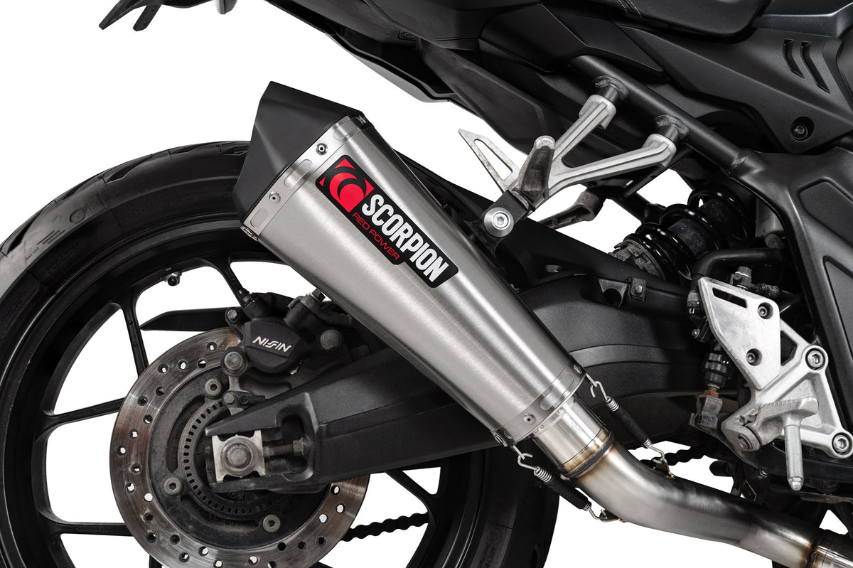 Honda CBR 650 R (2024–2025) Scorpion Exhaust Serket Taper Full System - Brushed Stainless