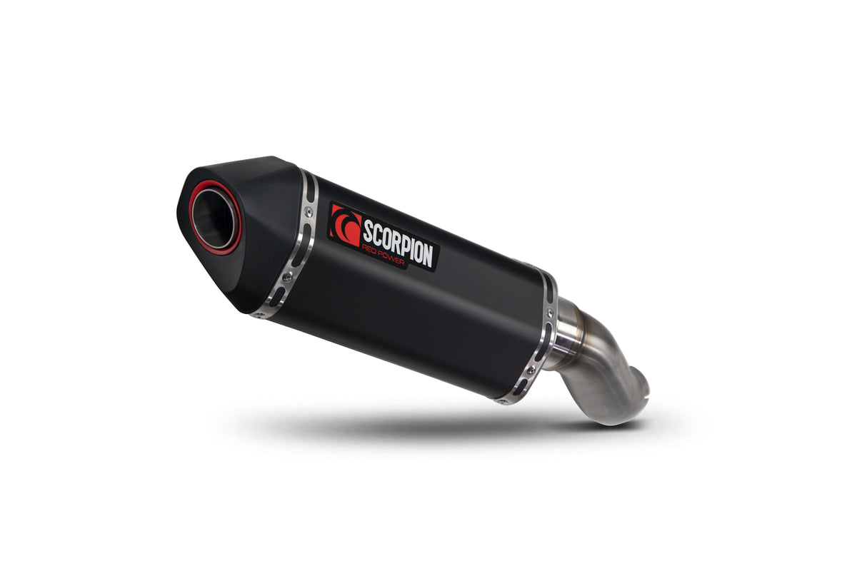 Kawasaki Z H2 (2020–2025) Scorpion Exhaust Serket Parallel Slip-on - Black Ceramic