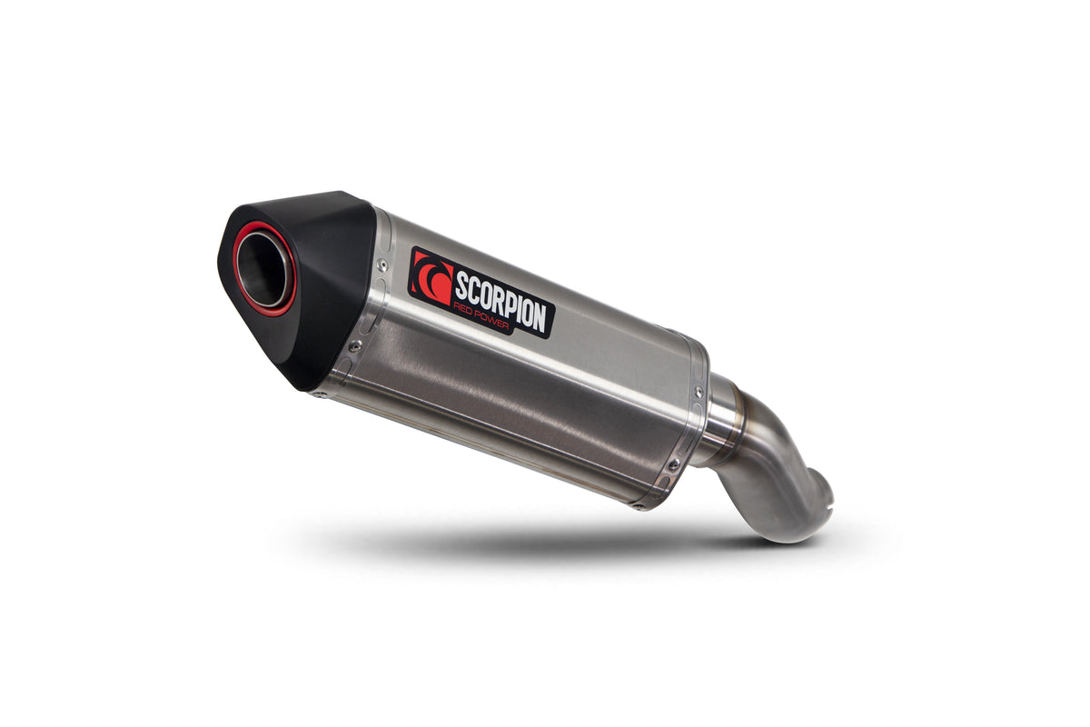 Kawasaki Z H2 (2020–2025) Scorpion Exhaust Serket Parallel Slip-on - Stainless Steel