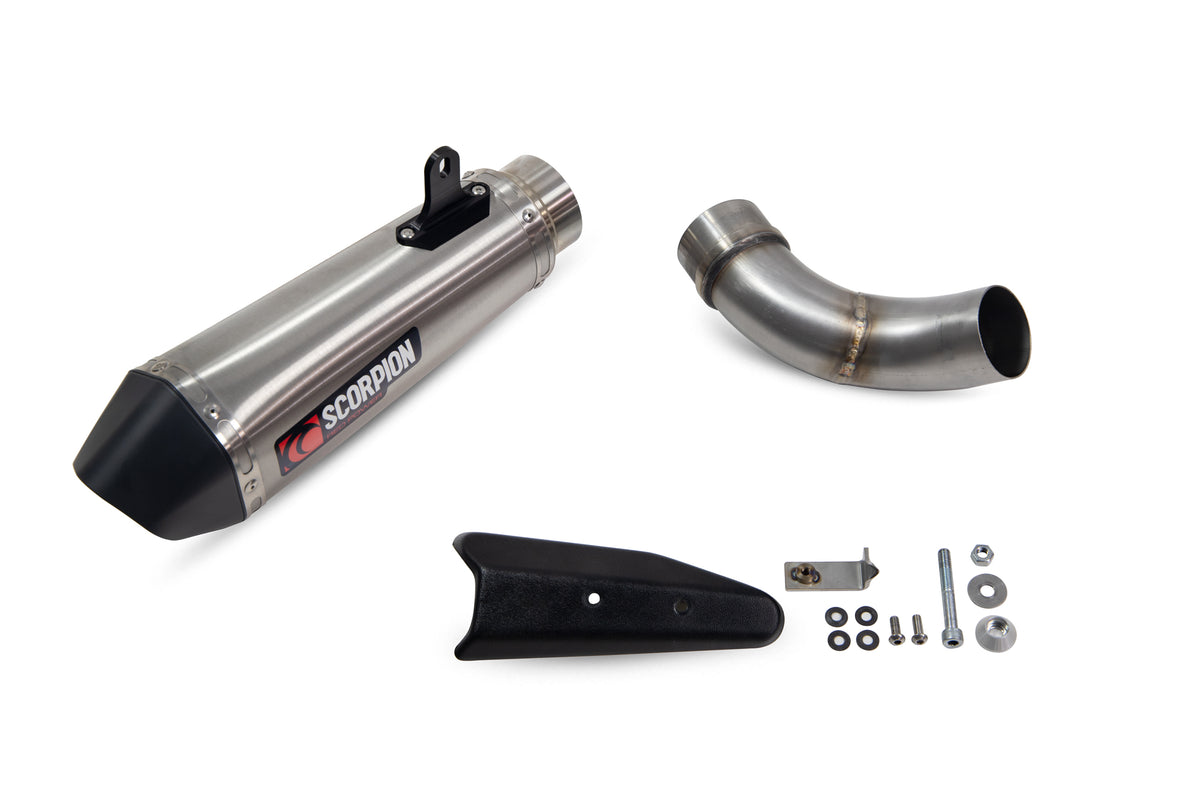 Kawasaki Z 900 Euro 5 (2020–2024) Scorpion Exhaust Serket Taper Slip-on - Stainless Steel