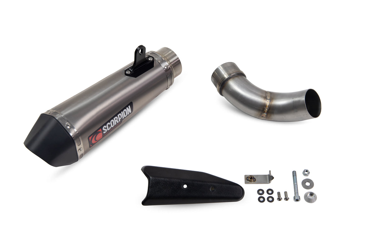 Kawasaki Z 900 Euro 5 (2020–2024) Scorpion Exhaust Serket Taper Slip-on - Titanium