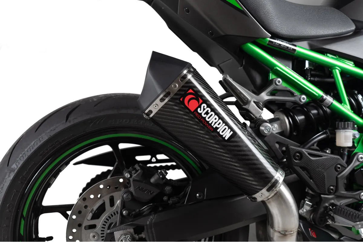 Kawasaki Z900 Euro 5+ (2025-2026) SCORPION Exhaust Serket Taper Slip-on – Carbon Fibre