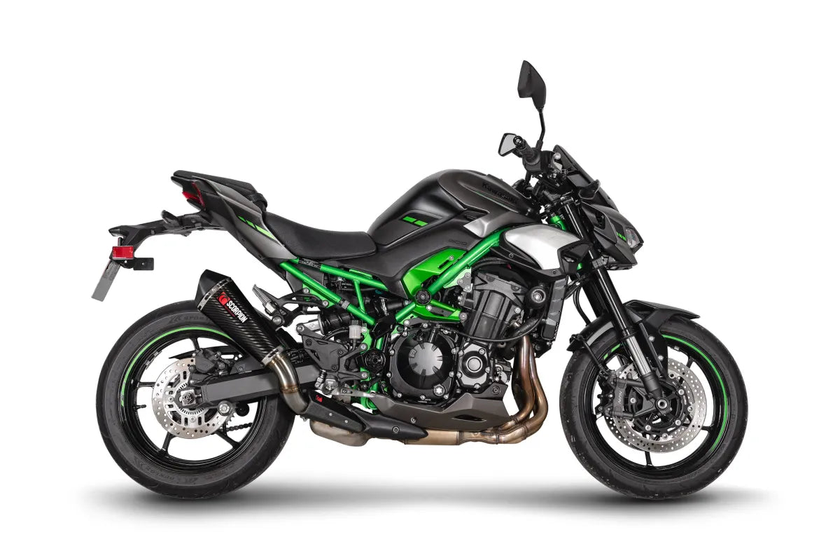 Kawasaki Z900 Euro 5+ (2025-2026) SCORPION Exhaust Serket Taper Slip-on – Carbon Fibre
