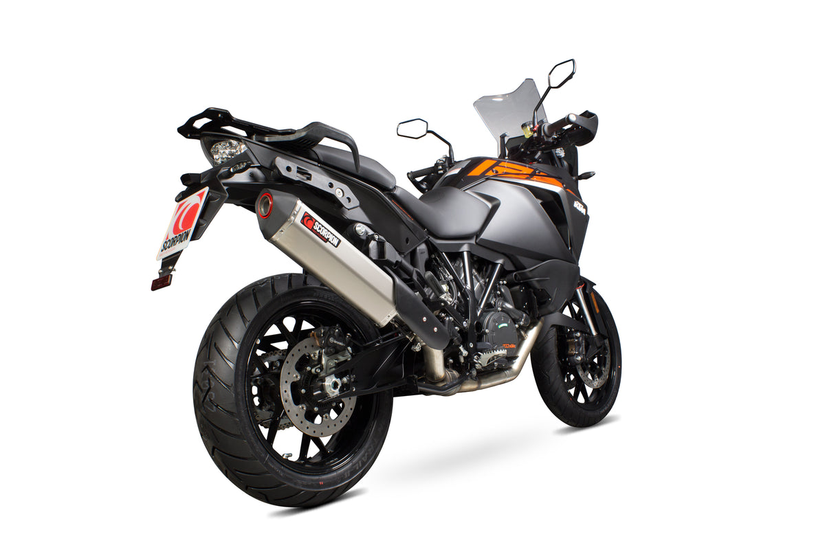 KTM Adventure Super 1290 (2015–2020) Scorpion Exhaust Serket Parallel Slip-on - Titanium