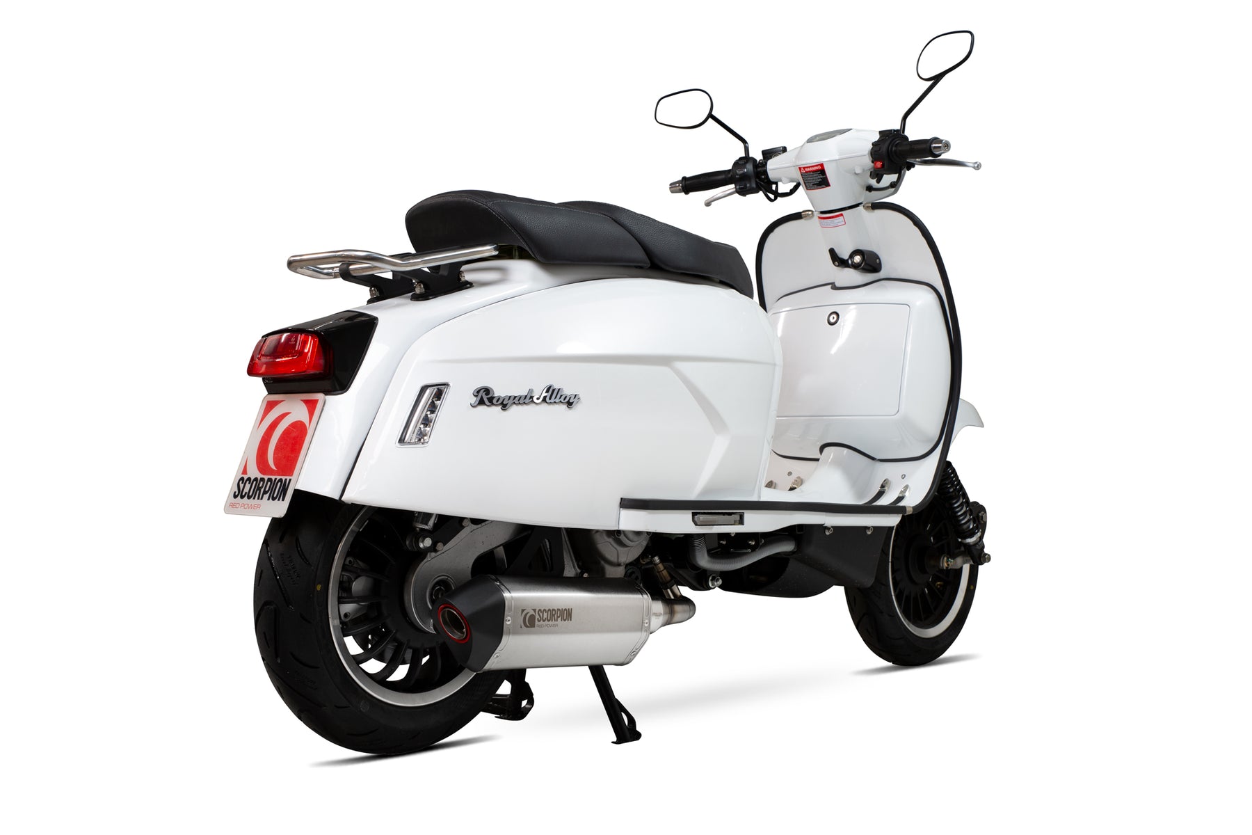 Royal Alloy GP 300 LC (2019-2024) SCORPION Performance Exhaust - Brushed Stainless