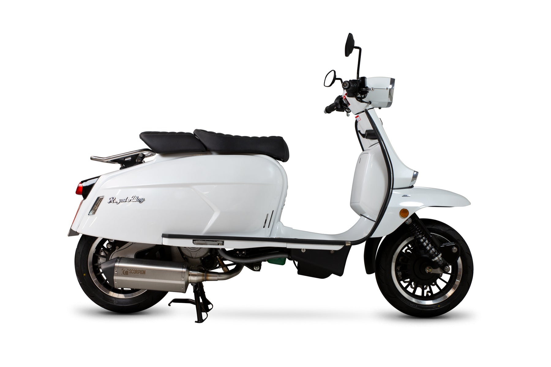 Royal Alloy GP 300 LC (2019-2024) SCORPION Performance Exhaust - Brushed Stainless