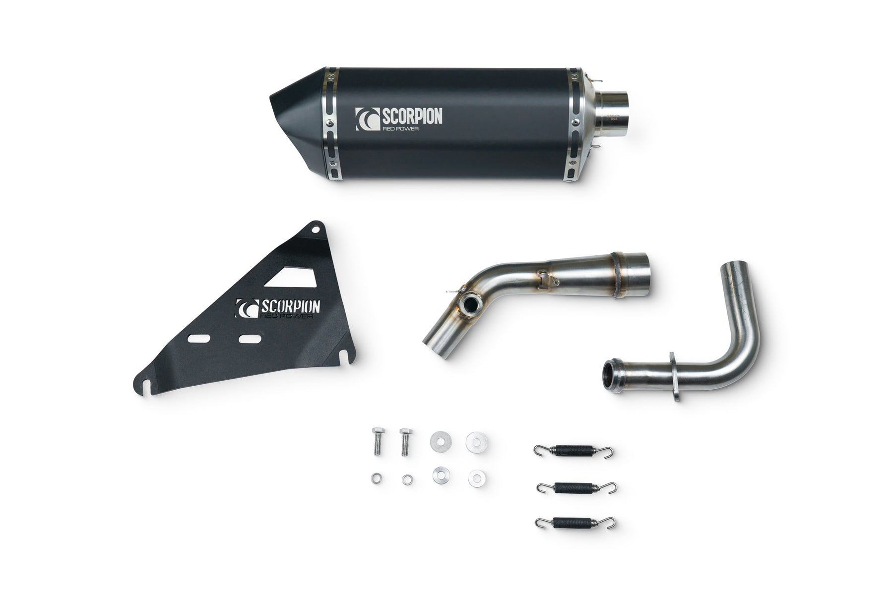 Royal Alloy GT 125 LC (2022-2024) SCORPION Performance Exhaust - Black Ceramic