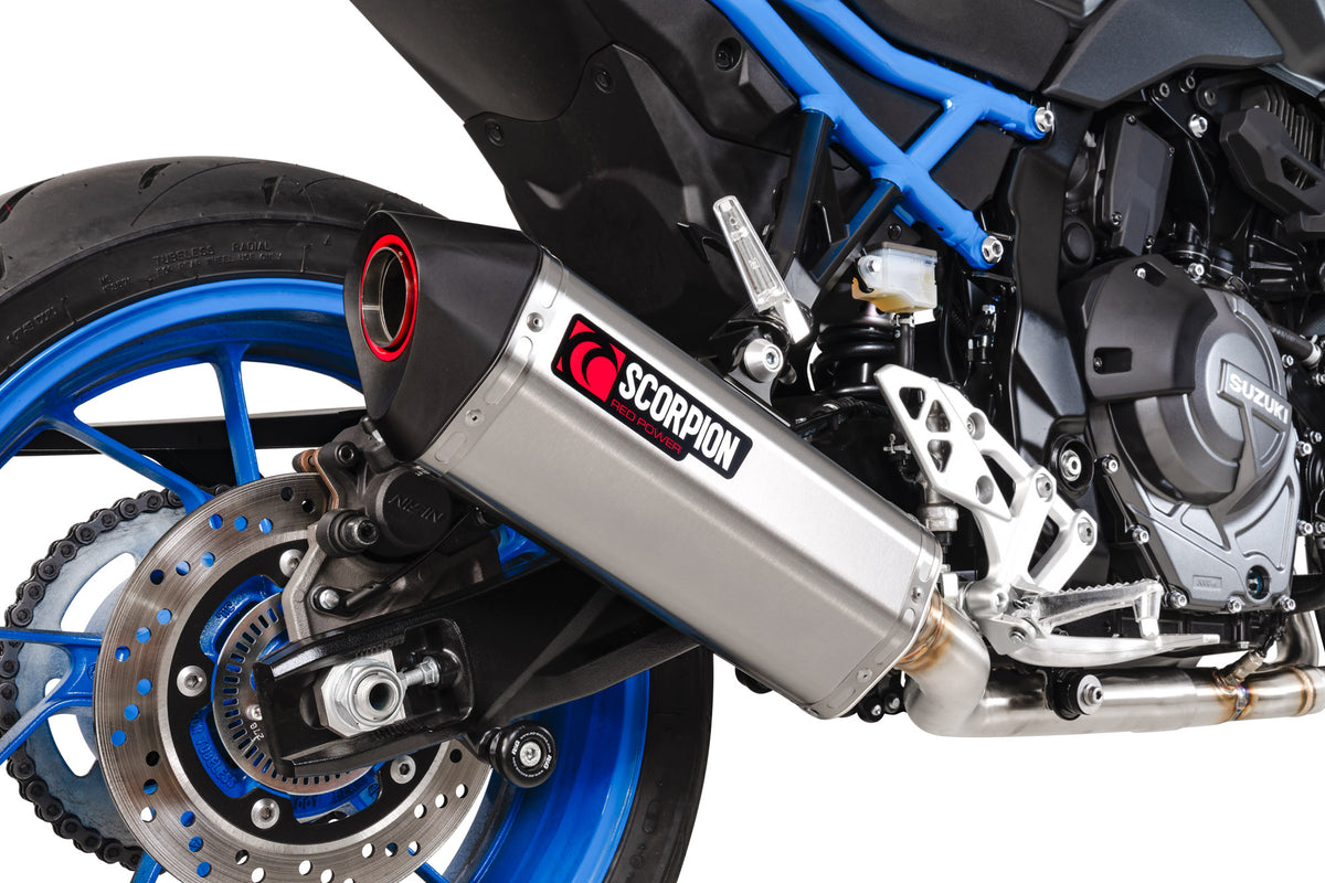 Suzuki GSX-8S (2023–2025) Scorpion Exhaust Serket Parallel Full System - Brushed Stainless