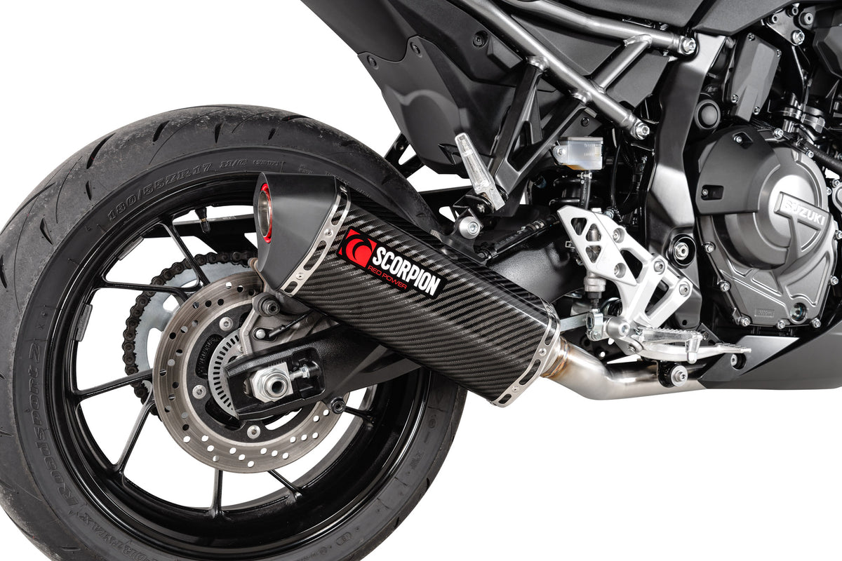 Suzuki GSX-8R (2024–2025) Scorpion Exhaust Serket Parallel Full System - Carbon Fibre