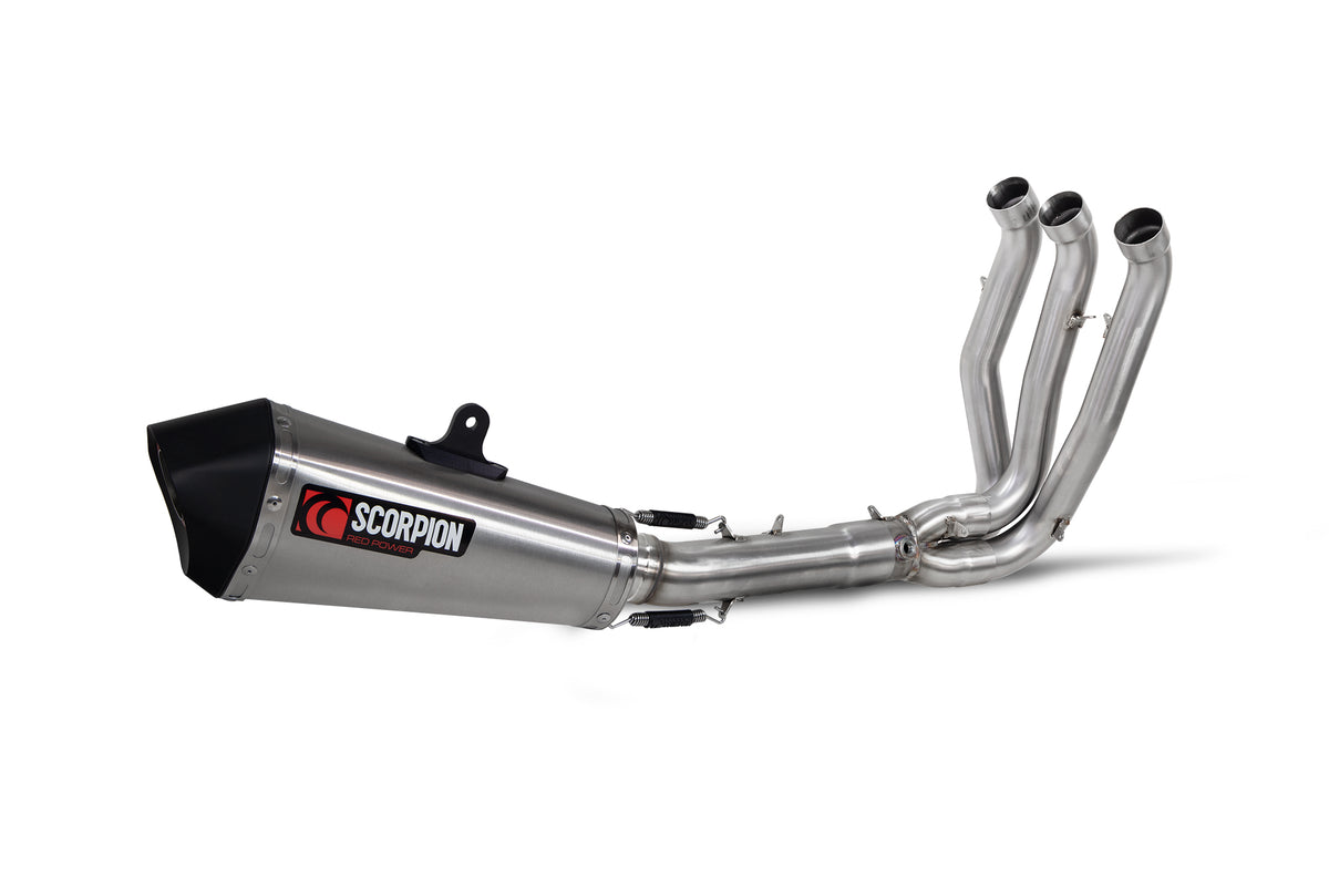 Triumph Tiger 660 (2022–2024) Scorpion Exhaust Serket Taper Full System - Stainless Steel