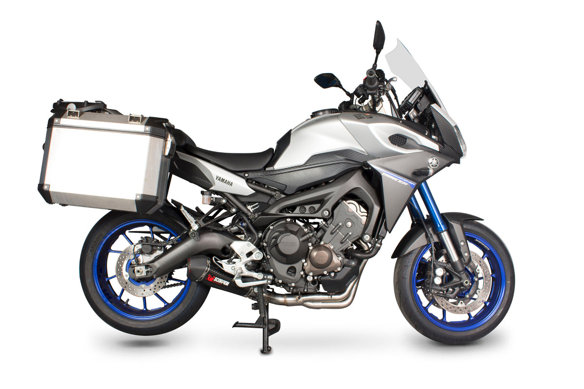 Yamaha Tracer 900 inc GT (2015–2020) Scorpion Exhaust Serket Taper Full System - Carbon Fibre