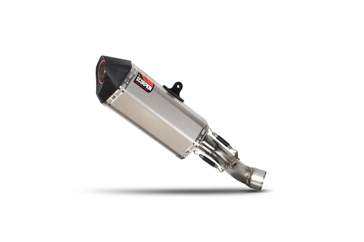 Yamaha XSR 900 (2016–2021) Scorpion Exhaust Serket Parallel Slip-on - Titanium
