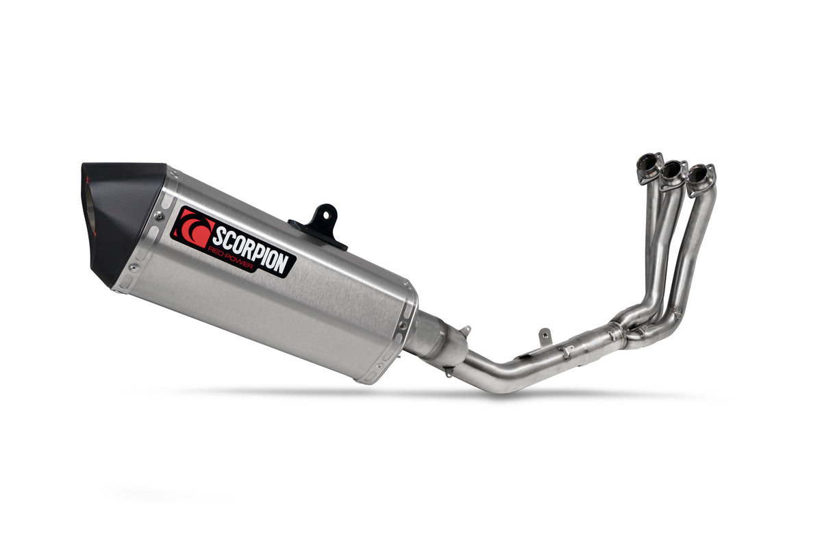 Yamaha MT-09 (2021–2023) Scorpion Exhaust Serket Full System - Stainless Steel
