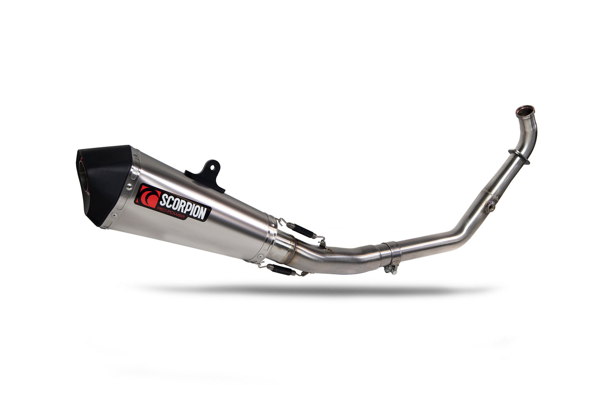Yamaha YZF R125 Euro 5 (2024–2025) Scorpion Exhaust Serket Taper Full System - Titanium