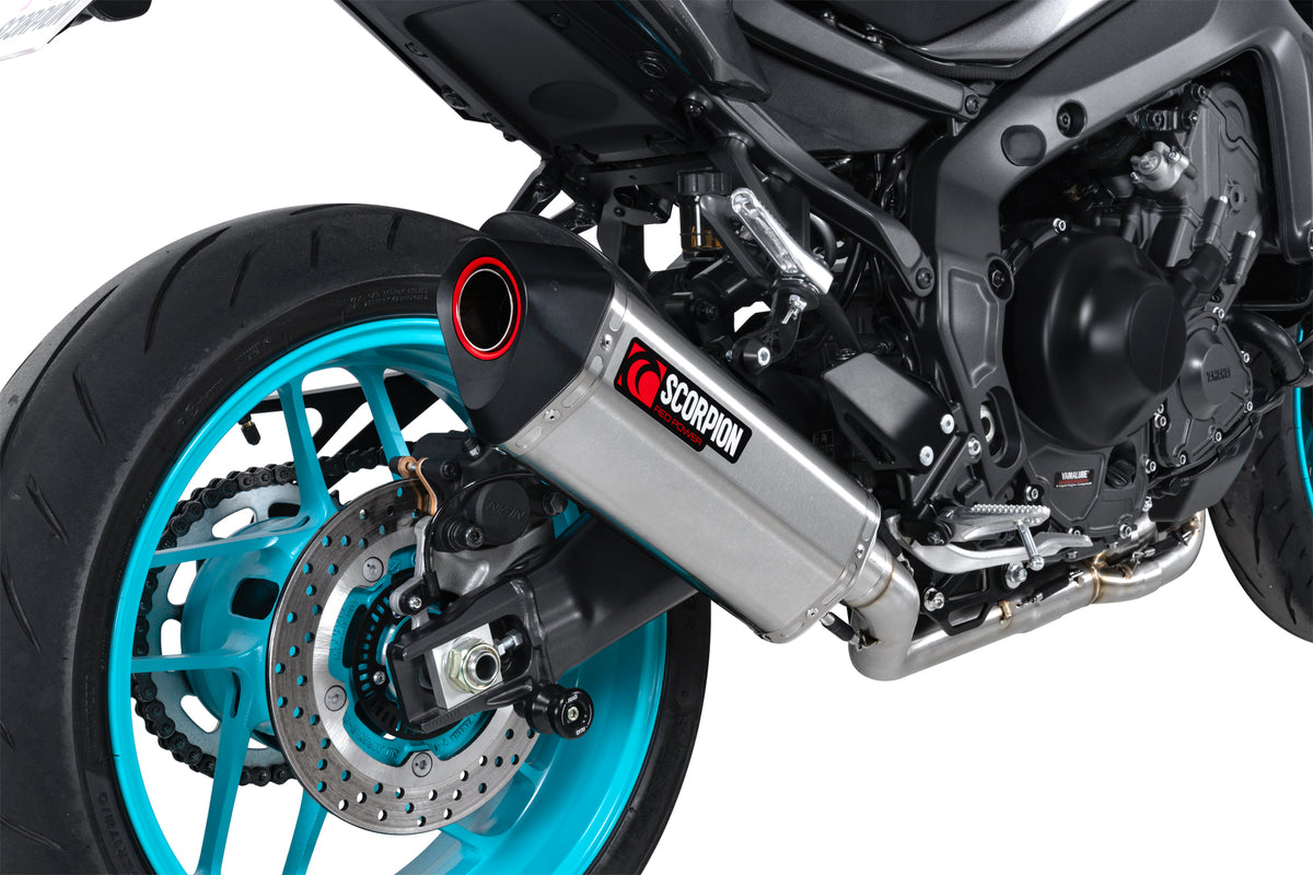 Yamaha MT-09 inc SP (2024–2025) Scorpion Exhaust Serket Full System - Brushed Stainless