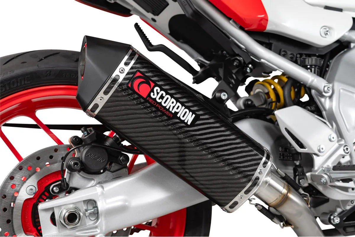 Yamaha XSR 900 GP (2024-2026) SCORPION Exhaust Serket Full System – Carbon Fibre