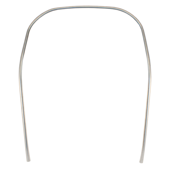 Vespa V50 V90 V100, Primavera ET3 Leg Shield Beading Trim - Silver