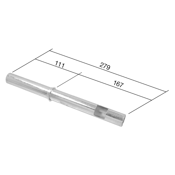 Vespa V50 50 Special V90 V100 Headset Throttle Tube - Italian