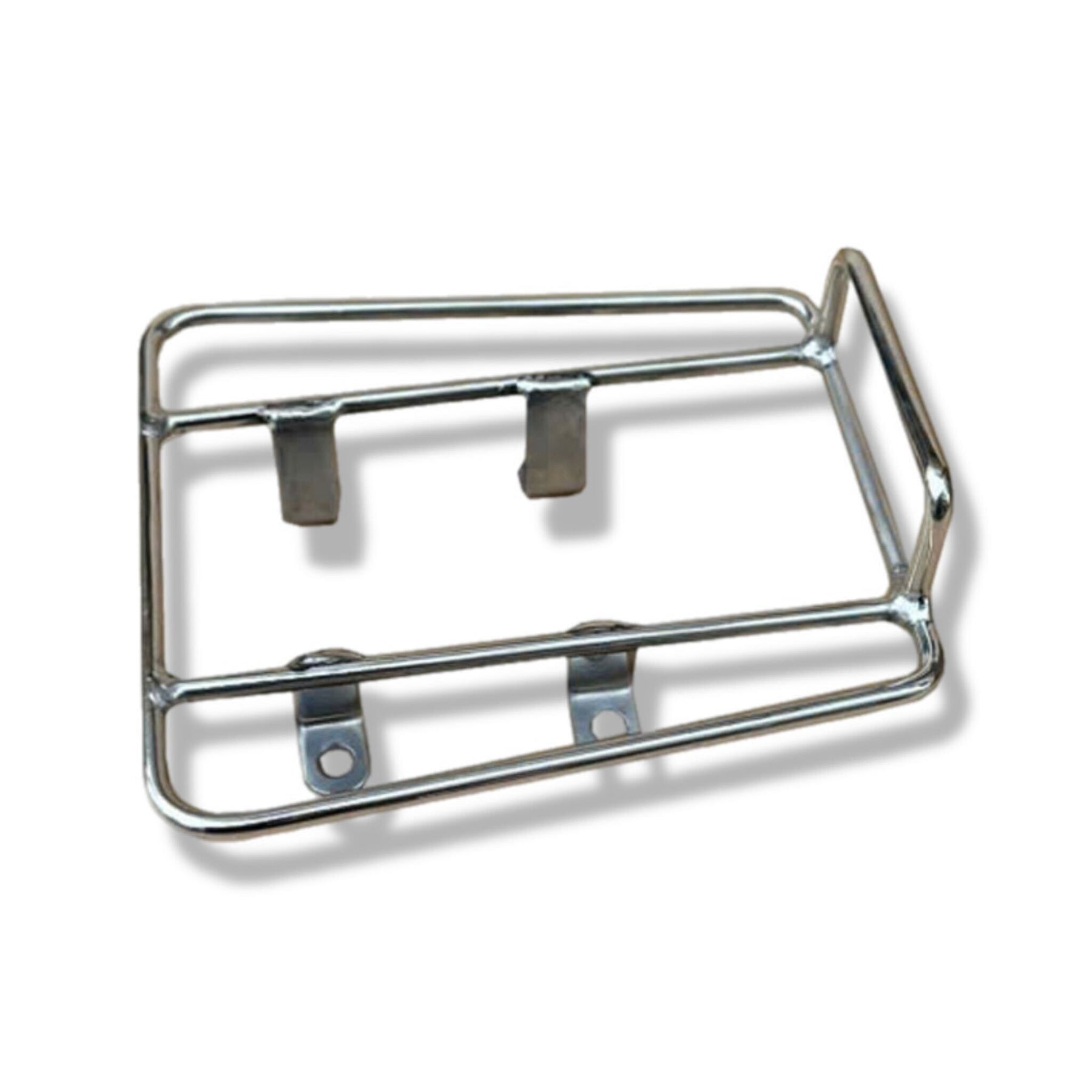 Royal Alloy GP 125-300cc Rear Sprint Rack - Polished Stainless Steel