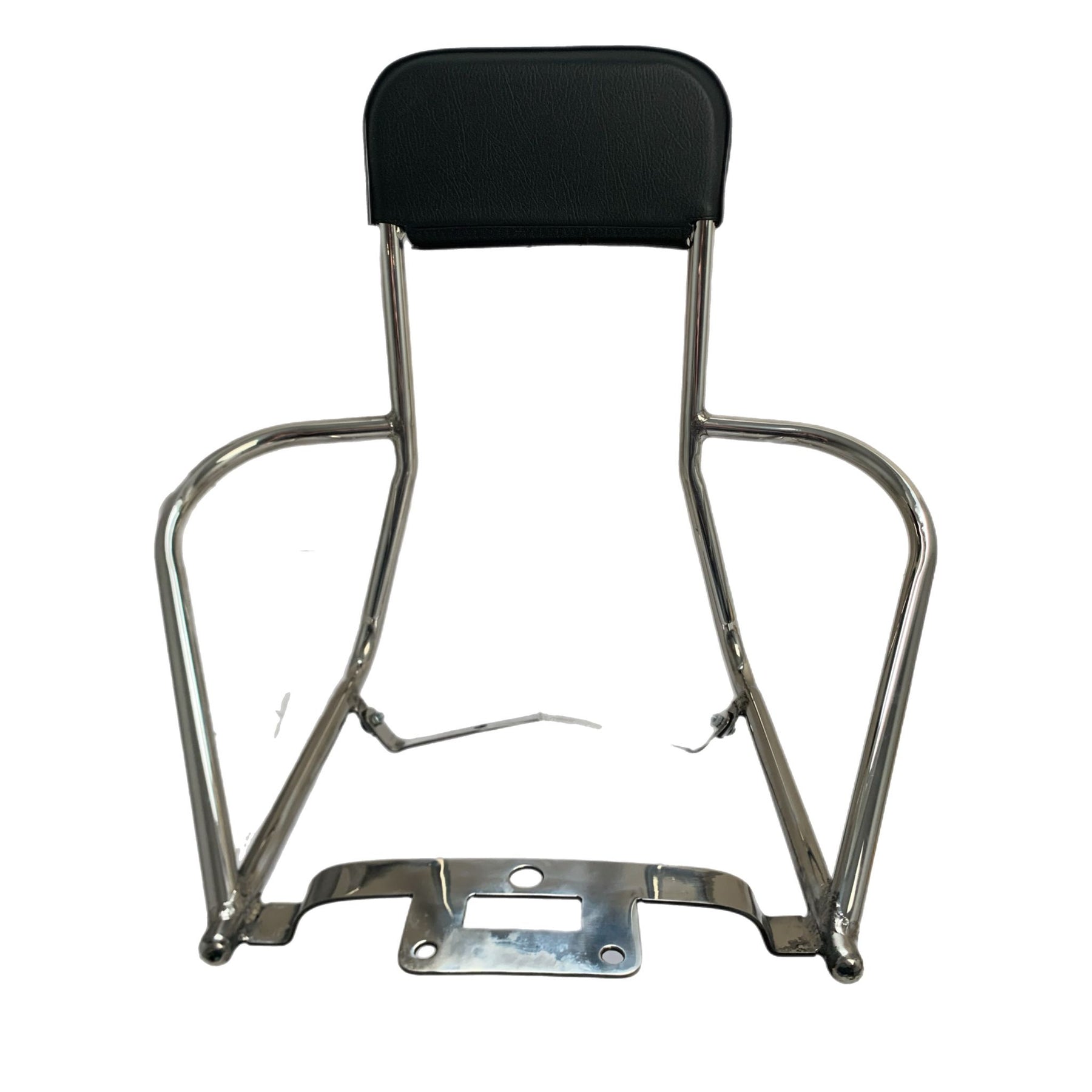 Royal Alloy GP 2 in 1 Backrest Carrier - Polished Stainless Steel