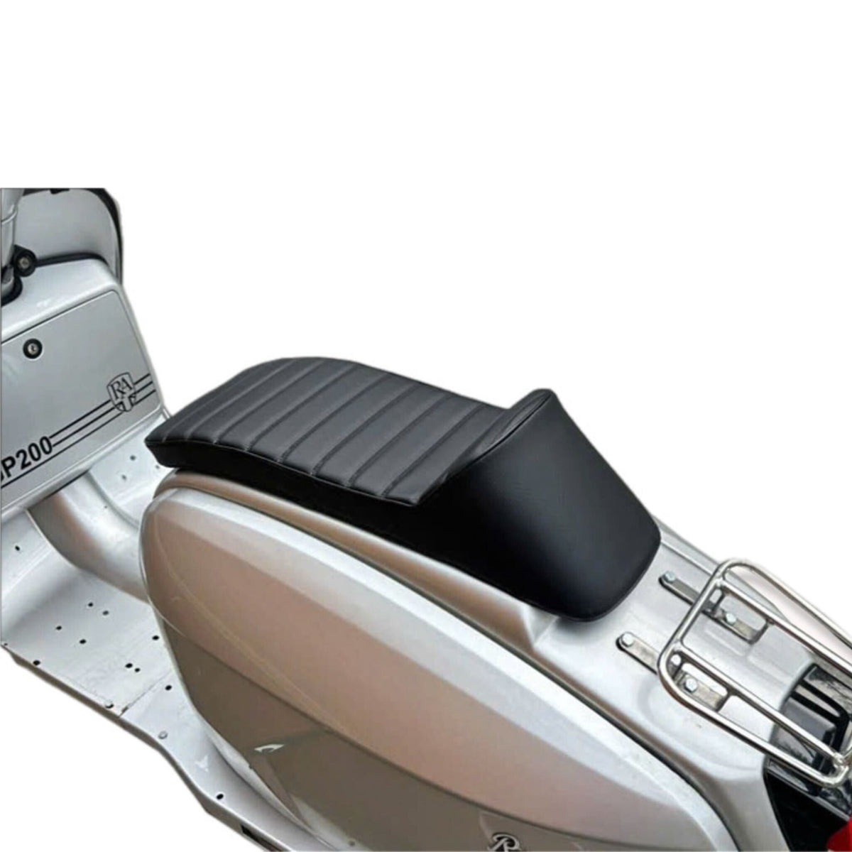 Royal Alloy GP 125-300cc Rear Sprint for Ancillotti Seats - Polished Stainless Steel