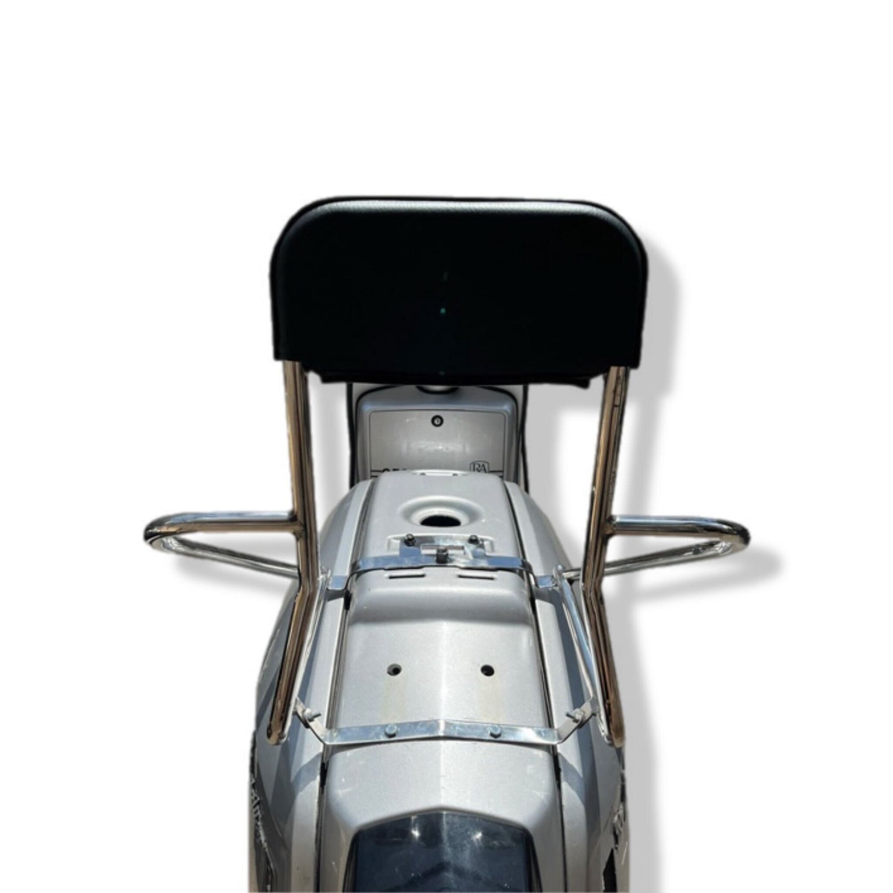 Royal Alloy GP 2 in 1 Backrest Carrier - Polished Stainless Steel