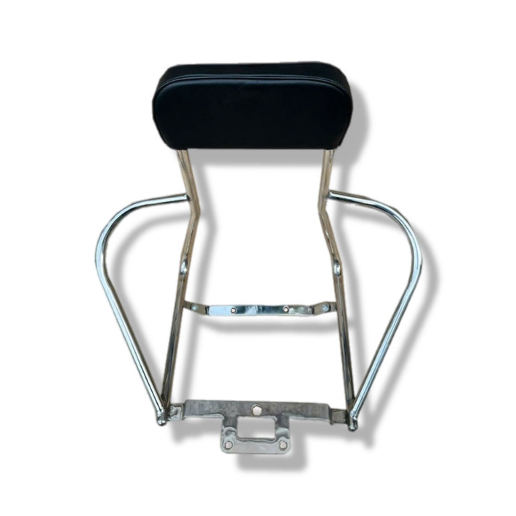Royal Alloy GP 2 in 1 Backrest Carrier - Polished Stainless Steel