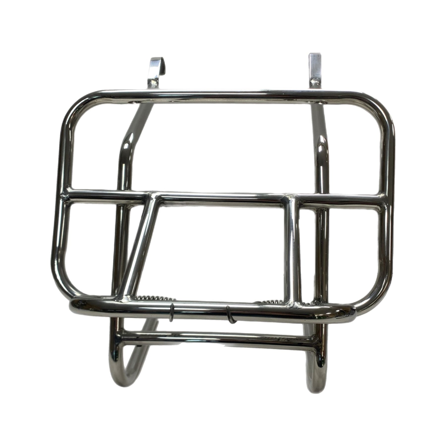 Royal Alloy GP TG GT Front Carrier For Crashbars No Drill - Polished Stainless Steel