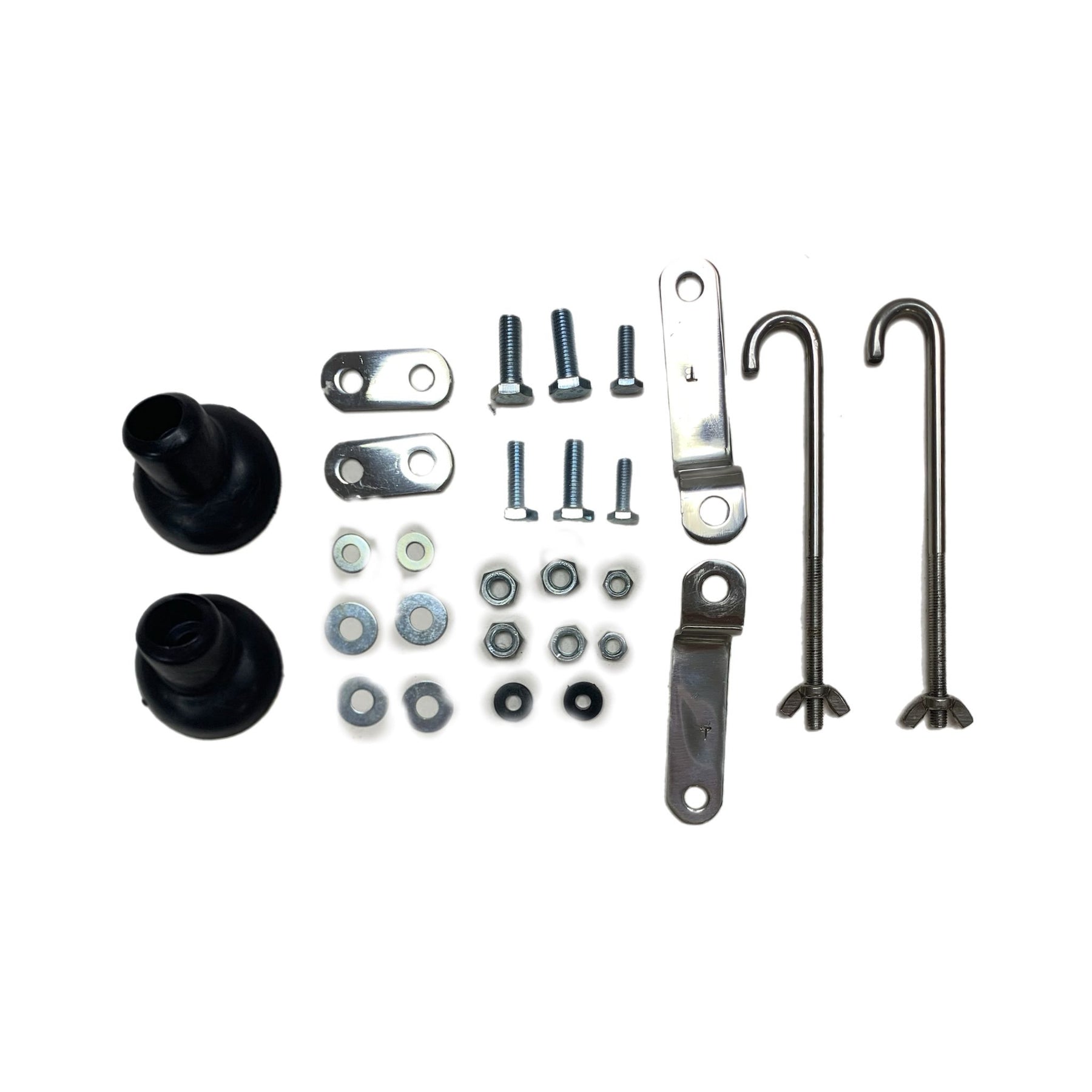 Royal Alloy TG 125-300 Front Crashbars Non Drill - Polished Stainless Steel