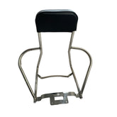 Royal Alloy TG 2 in 1 Backrest Carrier - Polished Stainless Steel