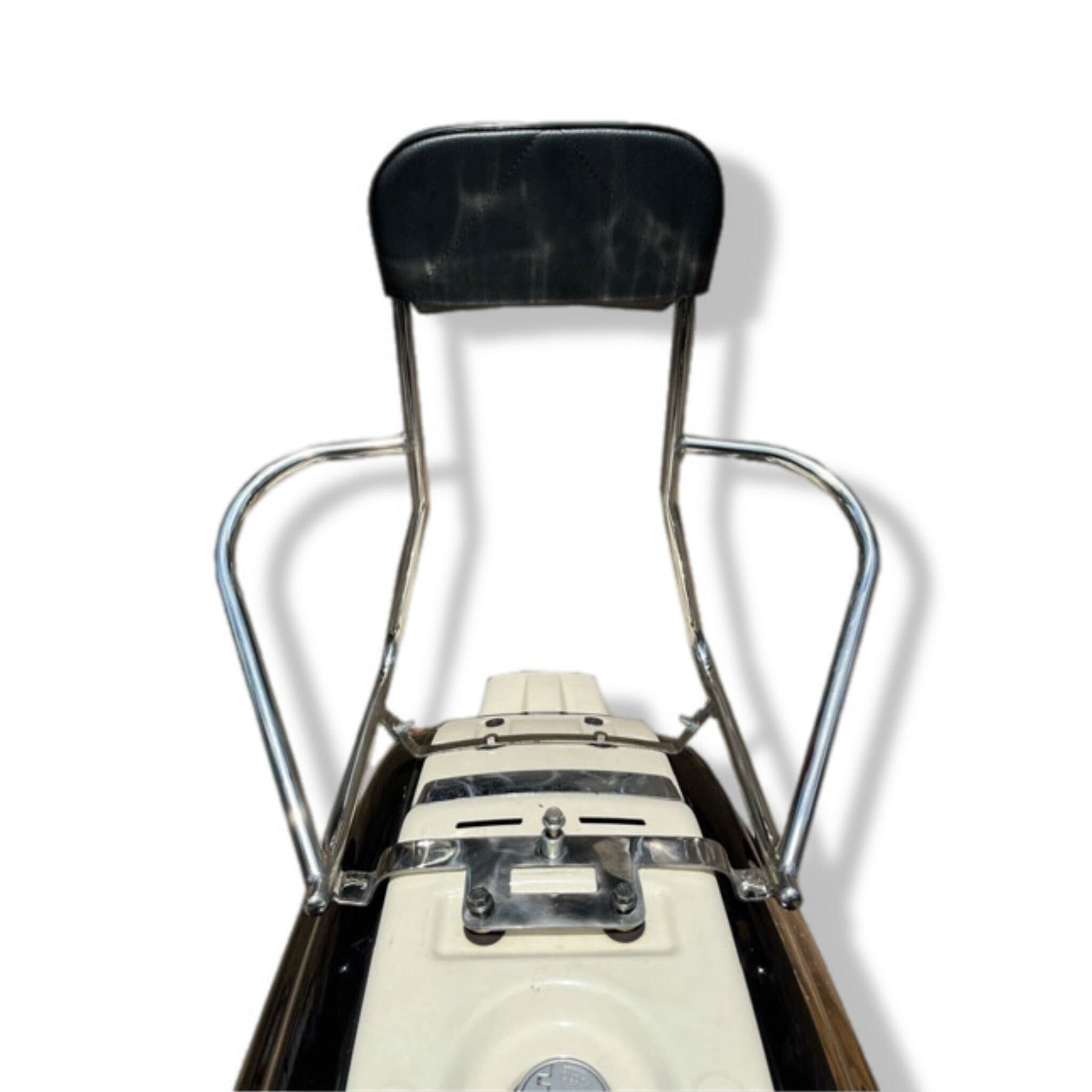 Royal Alloy TG 2 in 1 Backrest Carrier - Polished Stainless Steel