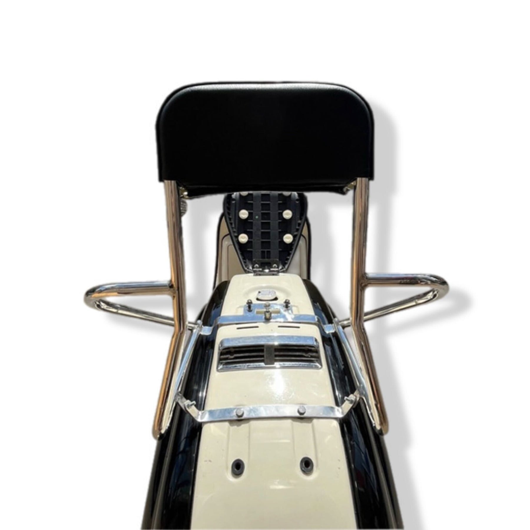 Royal Alloy TG 2 in 1 Backrest Carrier - Polished Stainless Steel