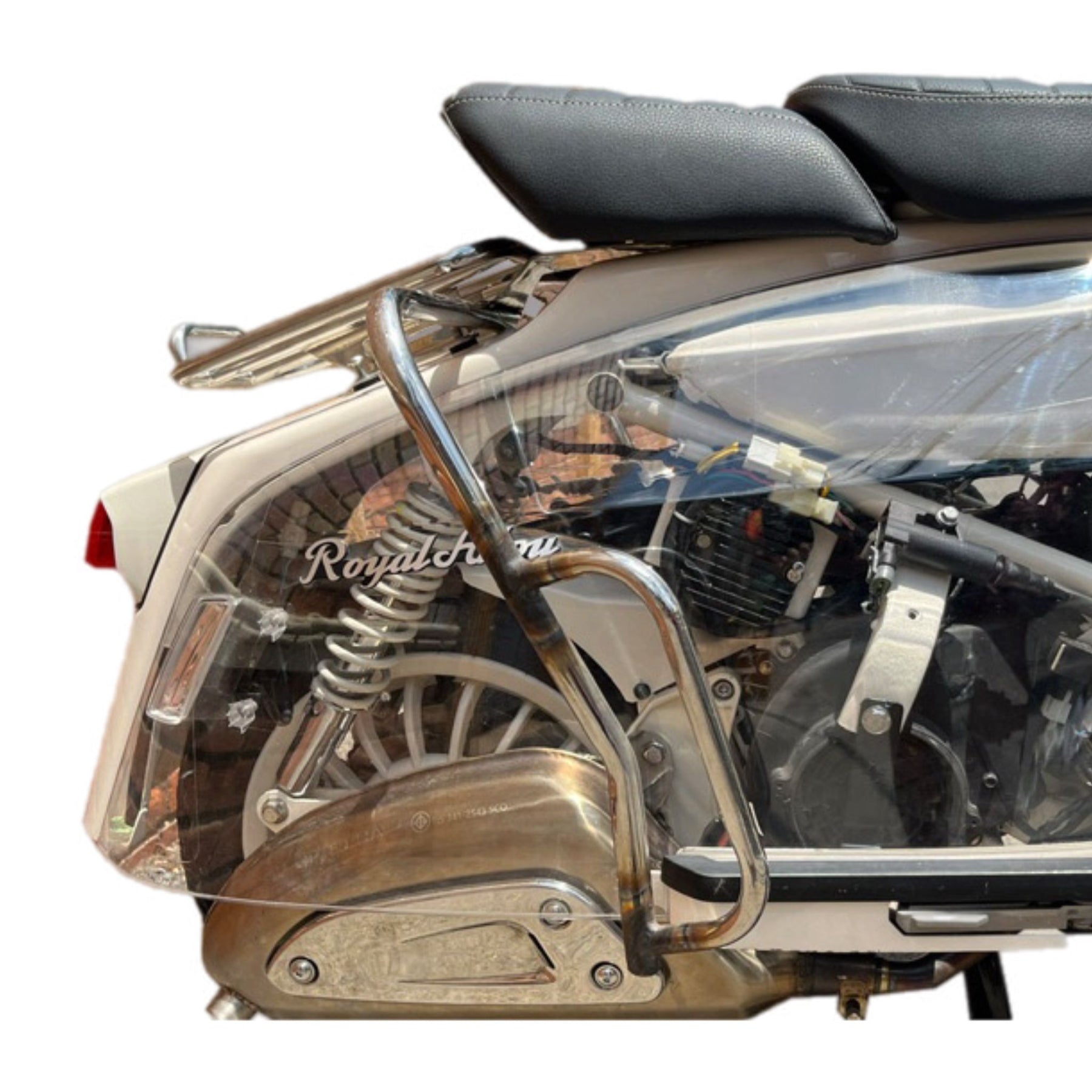 Royal Alloy TG MT (2025-) ULMA Rear Crashbars - Stainless Steel