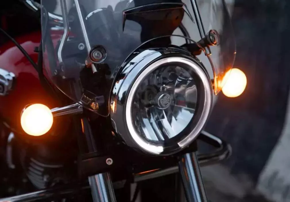 Royal Enfield 350cc Hunter Meteor 650cc Super Meteor Shotgun LED Indicators Set - Black